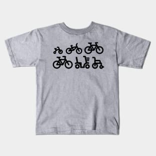 Evolution mountain bike MTB ATB biking bicycle Kids T-Shirt